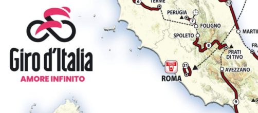 Giro d'Italia, il percorso dell'ultima edizione - © RCS Sport.