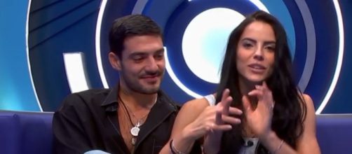 Shaila Gatta e Lorenzo Spolverato (© Grande Fratello/Mediaset).