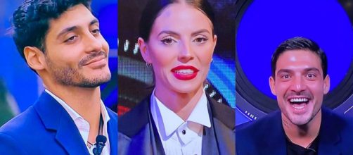 Javier Martinez, Shaila Gatta e Lorenzo Spolverato - screenshot © Canale 5