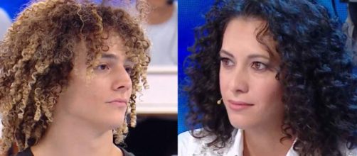 Gabriele e Deborah Lettieri - screenshot © Canale 5.