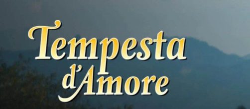 Logo tempesta d'amore © Mediaset.