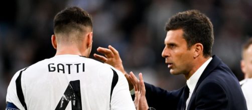 Federico Gatti e Thiago Motta. Foto © Juventus