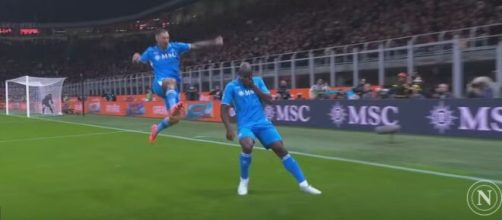 Lukaku in Milan-Napoli profilo you tube @SSC Napoli