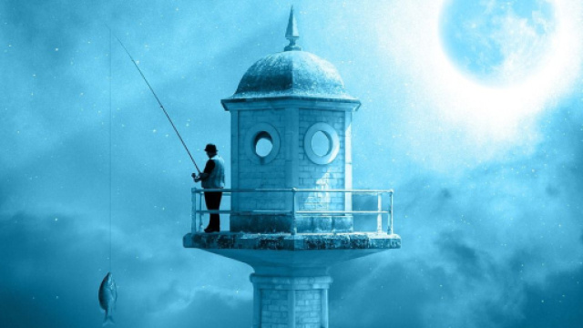 Pescatore fortunato al chiaro di luna - © Pixabay.