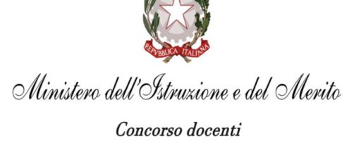 Intestazione Concorso docenti © Ministero Istruzione