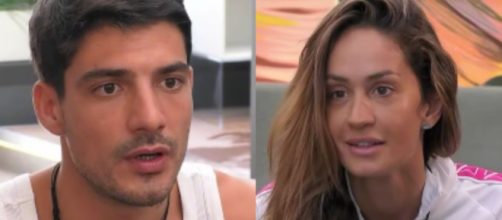 Lorenzo Spolverato e Helena Prestes - screenshot © Mediaset Extra.