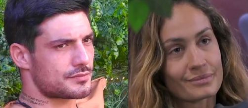 Lorenzo Spolverato e Helena Prestes - screenshot © Mediaset Extra