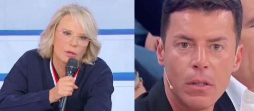 Maria De Filippi e Diego Tavani - screenshot © Canale 5.