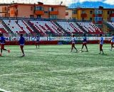 I calciatori della Turris durante un allenamento - © Facebook / Turris1944.it