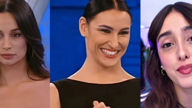 Francesca Tocca, Giulia Pauselli e Giulia Stabile - screenshot © Canale 5