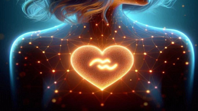 Segno dell'Acquario generato con © AI Copilot.