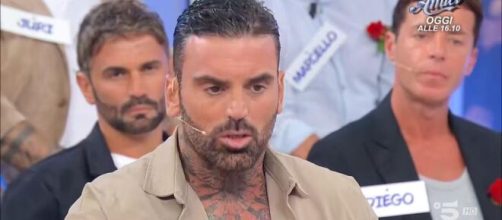 In foto Mario Cusitore (screenshoot © Canale 5)