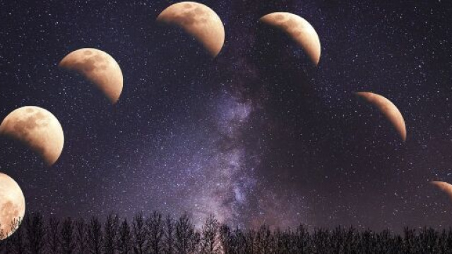 Varie fasi lunari - © Pixabay.