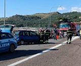 Incidente sulla Statale 106 in direzione di Squillace - © Vigili del Fuoco