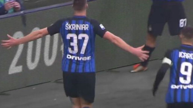 Milan Skriniar quando giocava per l'Inter - &copy; Screenshot YouTube