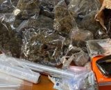 La droga sequestrata a Villa San Giovanni - © Carabinieri