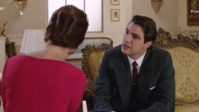 In foto Marcello e Adelaide, screenshot &copy; Rai 1