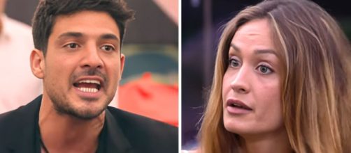 Lorenzo Spolverato e Helena Prestes - screenshot © Mediaset.