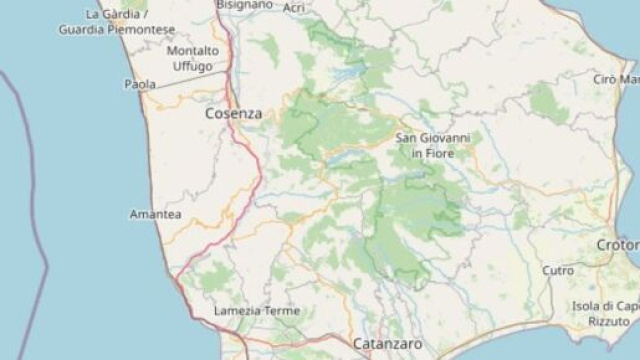 Terremoto lungo la costa della Calabria - &copy; Ingv.It