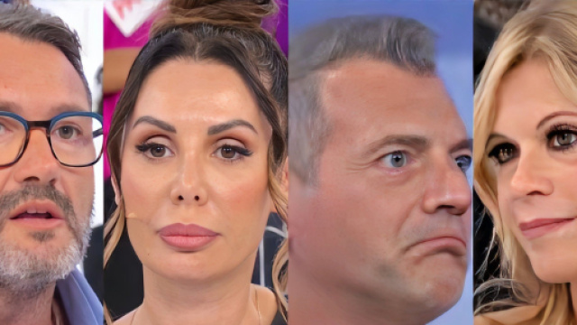 Vincenzo, Ilaria, Fabio e Giovanna - screenshot &copy; Canale 5