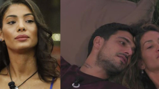 Yulia Bruschi, Lorenzo Spolverato e Helena Prestes - screenshot &copy; Mediaset.