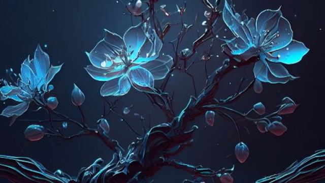 Fiori blu - Immagine di © Pixabay.