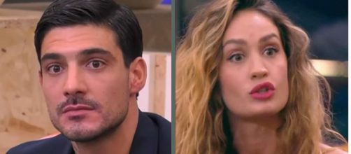 Lorenzo Spolverato e Helena Prestes - screenshot © Mediaset