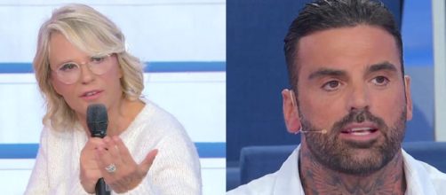 Maria De Filippi e Mario Cusitore - screenshot © Canale 5.