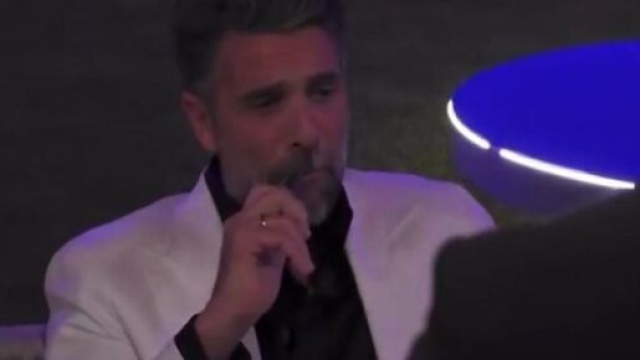 In foto Luca Calvani al GF, &copy; Mediaset