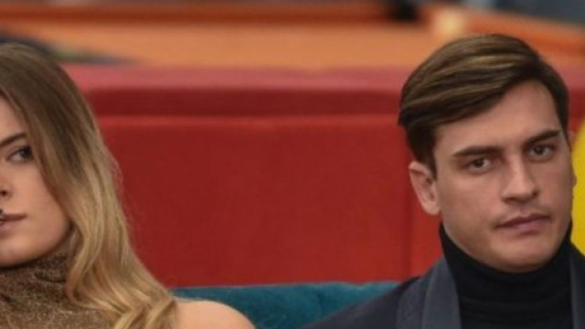 Alessandro Basciano e Sophie Codegoni durante il Grande Fratello 2021/2022 &copy; Grande Fratello/Mediaset