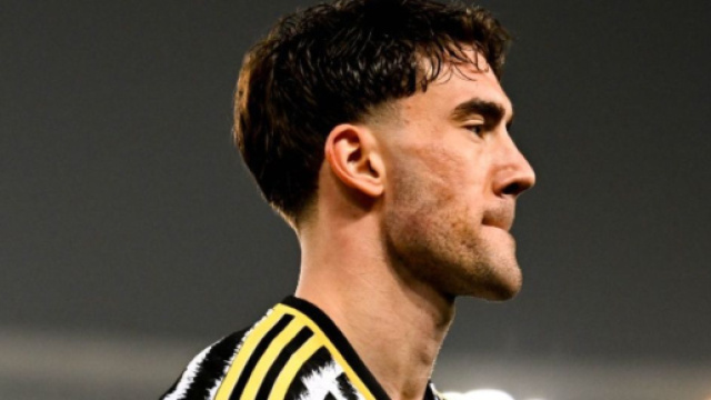Dusan Vlahovic, attaccante della Juventus. Foto &copy; Juventus FC