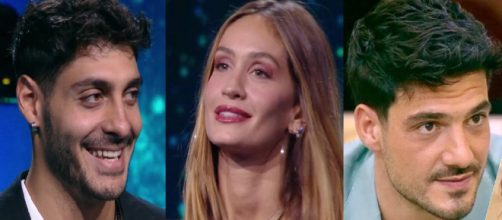 Javier Martinez, Helena Prestes e Lorenzo Spolverato - screenshot © Mediaset.