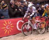 Mathieu Van der Poel e Wout van Aert - Screenshot © Eurosport