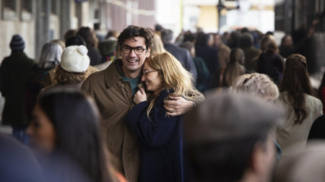 In foto Elena e Nino de L'Amica Geniale, screenshot &copy; Rai 1.