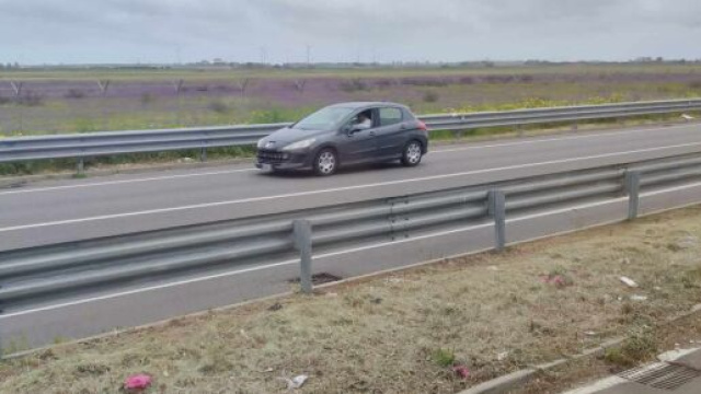 Un tratto della Strada Statale 106 - &copy; Francesco Trabassi.