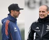 Thiago Motta e Massimiliano Allegri © Juventus FC