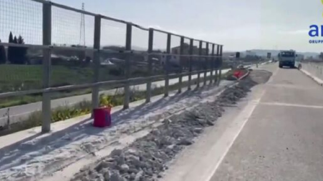 Lavori in corso sulla Strada Statale 106 da parte dell'Anas - &copy; Anas