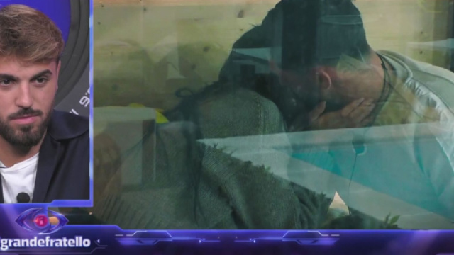 Stefano Tediosi, Federica Petagna e Alfonso D'Apice (&copy; Grande Fratello Mediaset).