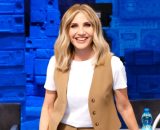 Lorella Cuccarini nello studio di Amici @ Mediaset