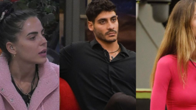 Shaila Gatta, Javier Martinez e Helena Prestes - screenshot &copy; Mediaset.