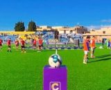 Cerignola e Crotone prima della gara conclusa per 1-1 © Facebook