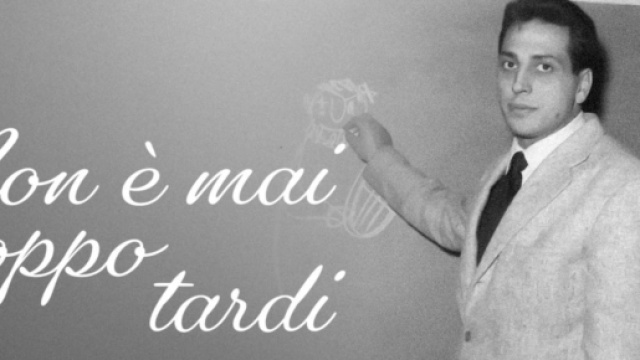 Non è mai troppo tardi, la trasmissione di Manzi © Rai