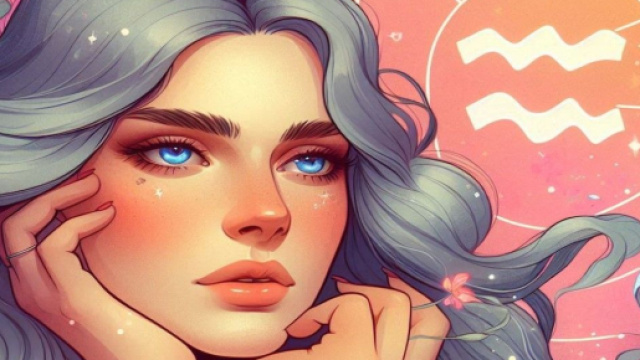 Segno dell'Acquario generato con © AI Copilot.