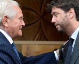 Giampiero Boniperti ed Andrea Agnelli. Foto da © X/Agnelli.