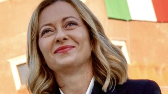 Giorgia Meloni a Roma nel giorno della Festa della Forze Armate &copy; Facebook