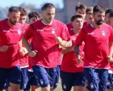 La squadra del Crotone in allenamento - © Facebook / FcCrotone