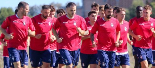 La squadra del Crotone in allenamento - © Facebook / FcCrotone