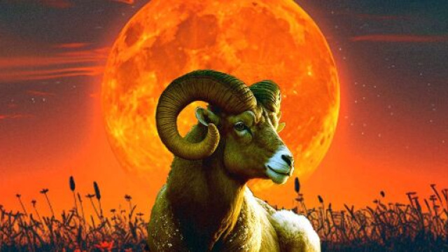 Oroscopo, la Luna entra in Ariete - © Bing IA.