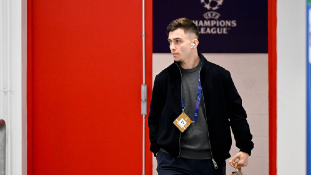 Francisco Conceicao prima di una partita &copy; Juventus FC