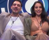 Shaila Gatta e Lorenzo Spolverato (©Grande Fratello/Mediaset).